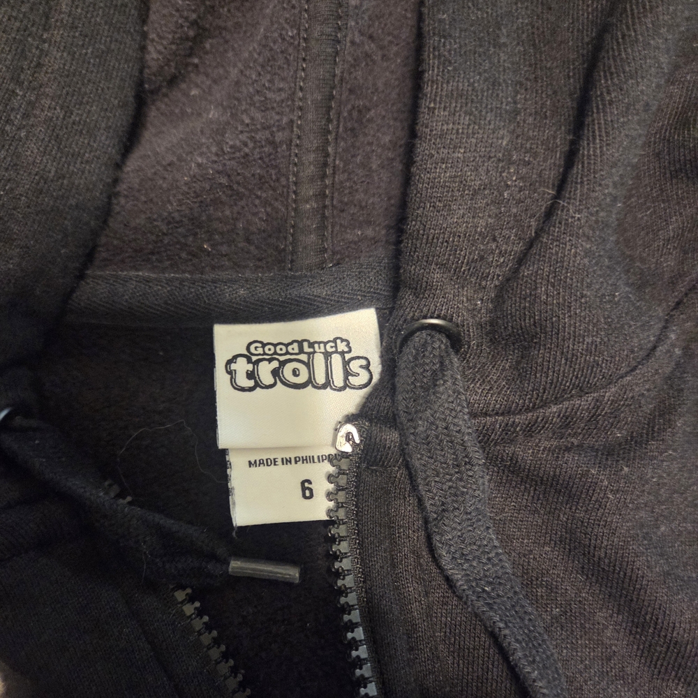 Torrid Trolls "Love Always" Zip Up Hoodie ❤️🧡💚💙💜 - Picture 5 of 7